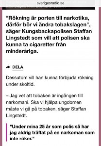 Staffan Lingstedt Kungsbackapolisen