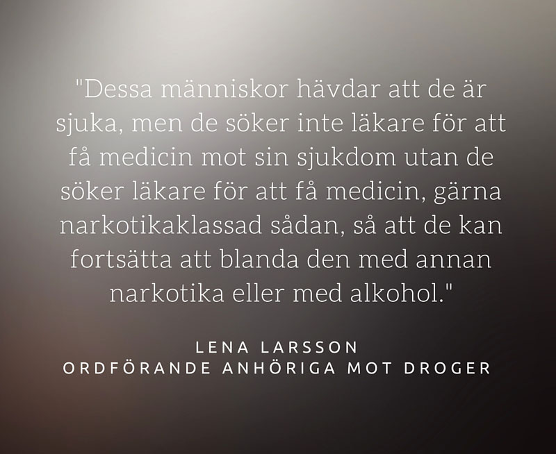 lena larsson sprututbyte