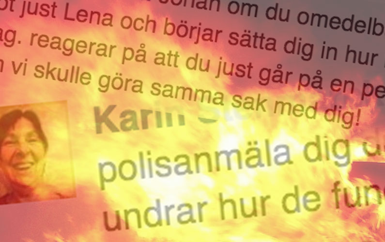 Hot om polisanmälan från Anhöriga Mot Droger